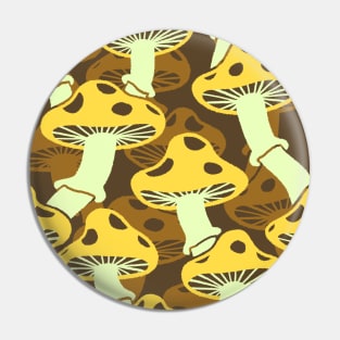 Double Mushroom Pattern 2 Pin