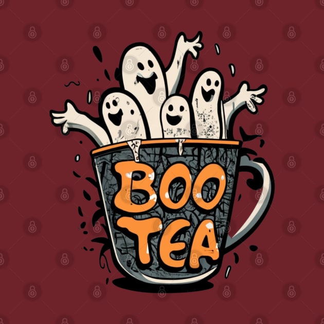 Boo Tea by BukovskyART