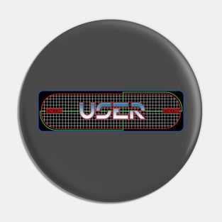 USER - Tron Video Game Marquee Pin