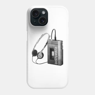 Walkman Play Disturbed Song Phone Case