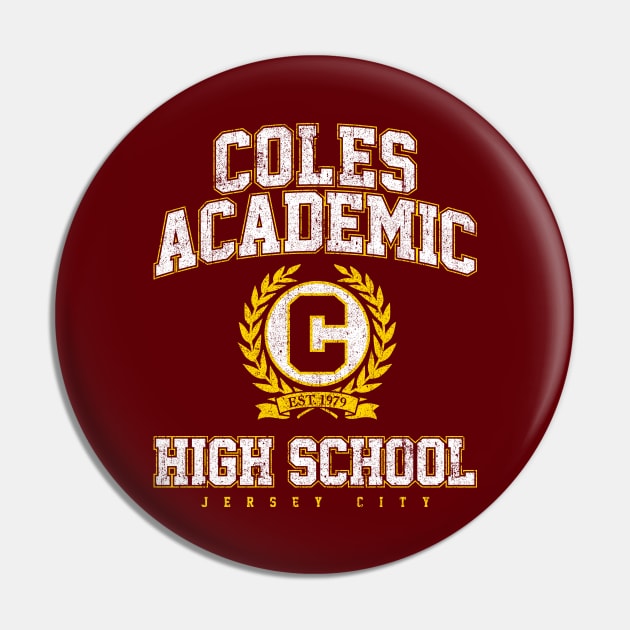 Coles Academic High School Pin by huckblade