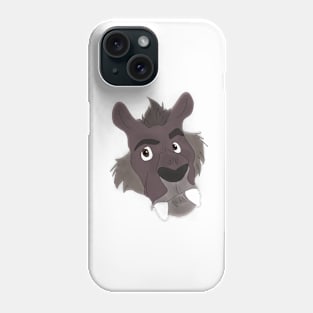 Anthro animal face Phone Case