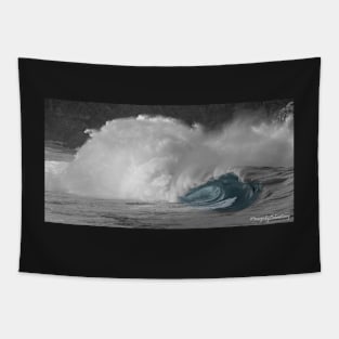 Waimea Bay Shorebreak- Face Tapestry