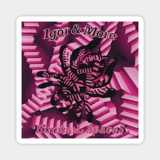 Igor & More Tarantula Liminal Spaces Pink Magnet