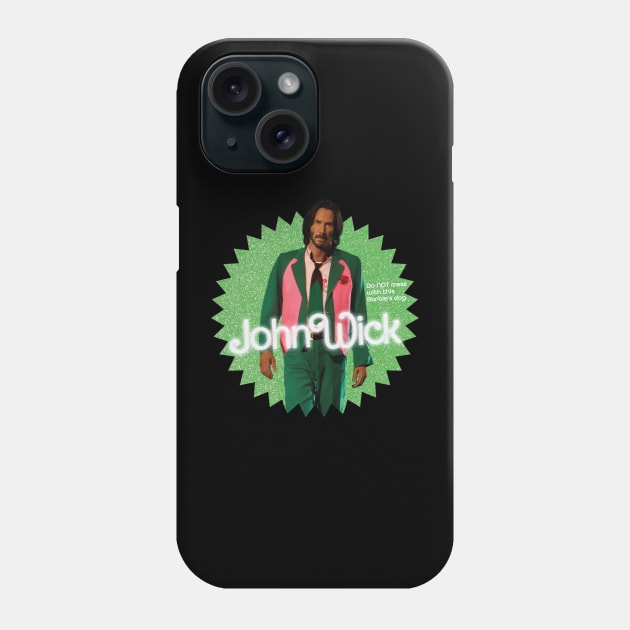 John Wick Barbie Greta Gerwig Phone Case by matildailda