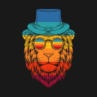 Vintage Gentleman Lion T-Shirt