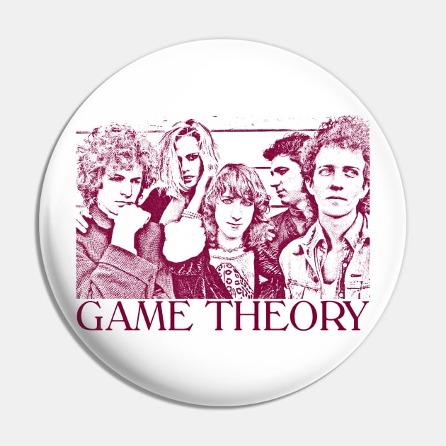 Game Theory / 80s Band Pin by unknown_pleasures