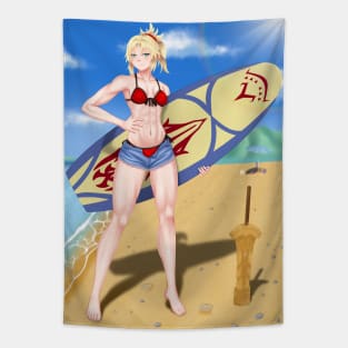 Mordred Summer Shorts Background Tapestry