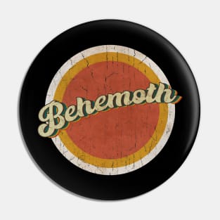 circle vintage Behemoth Pin