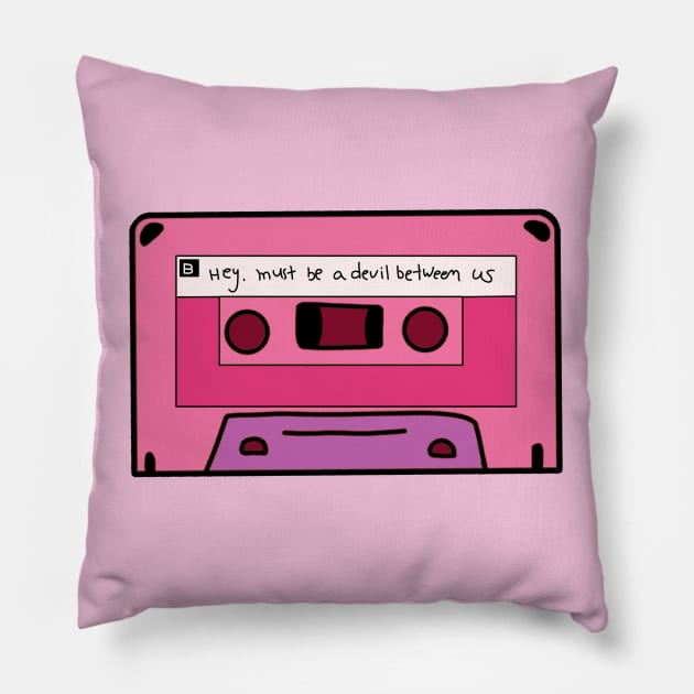 Hey, Must Be a Devil Between Us - 1994 Mixtape Pillow by DiegoCarvalho