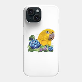 Golden parrot Phone Case