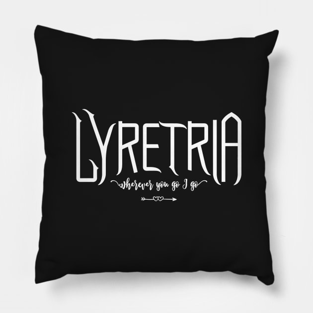 The Shannara Chronicles - Lyretria Pillow by BadCatDesigns