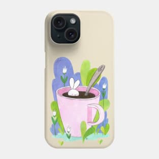 Cup of Bunny Phone Case