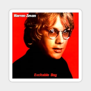 Excitable Boy 1978 Classic Rock Throwback Magnet