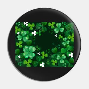 Background with Shamrock Pin