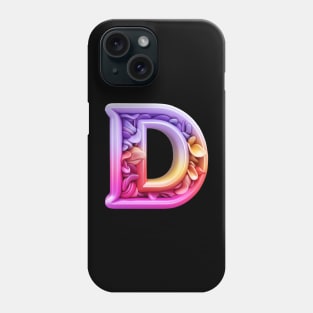 Letter D Phone Case