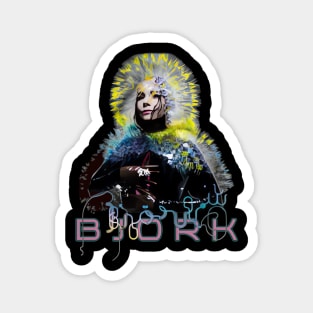 FUTURISTIC BJORK DIVA Magnet