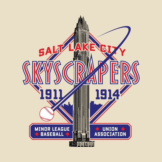 Salt Lake City Skyscrapers by MindsparkCreative