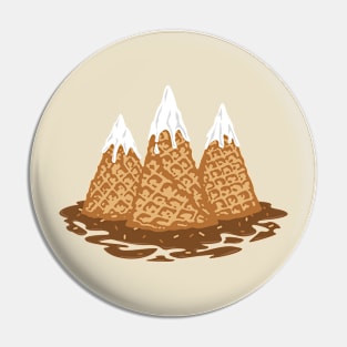 three ice cream Pin