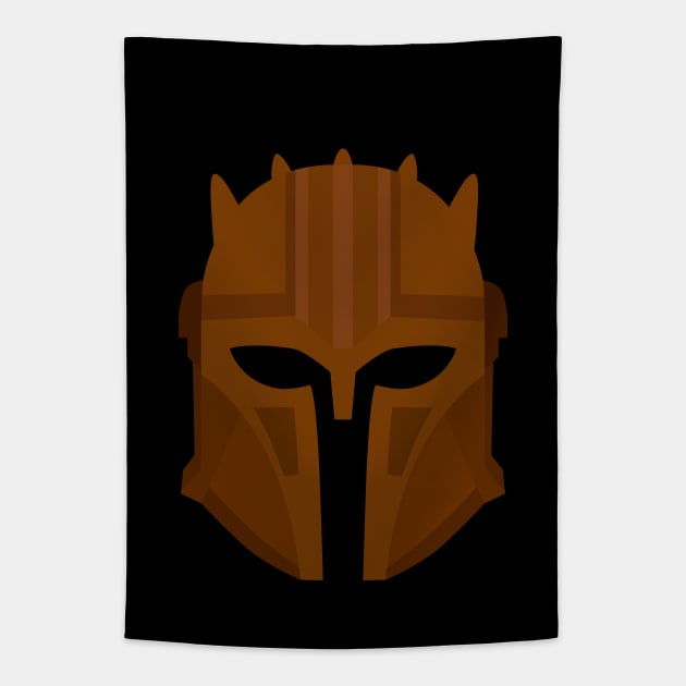 Minimalist Armourer Tapestry by PaprikaPanda