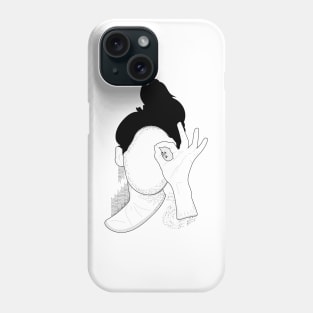 Black & white Elegant Art 16 Phone Case