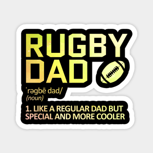 rugby dad Magnet