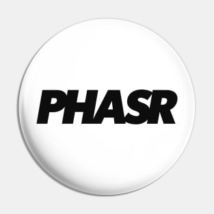 PHASR Classic Logo in Off Black Pin