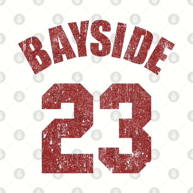 Bayside High A.C. Slater Basketball Jersey by huckblade