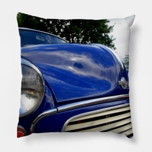 Morris Minor vintage car Pillow