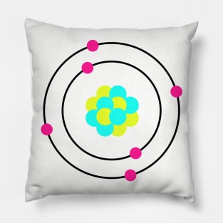 Carbon atom Pillow