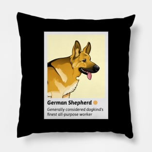 Cool Dog - German Shepard Pillow