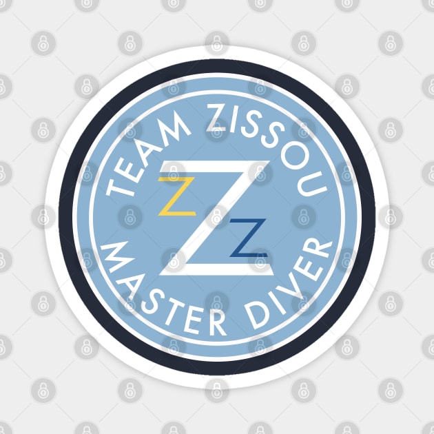 Team Zissou Master Diver Magnet by PopCultureShirts