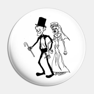 Undead Wedding Pin