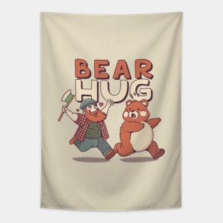 Bear Hug Cuteness Attack by Tobe Fonseca Tapestry