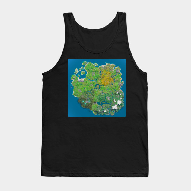 Fortnite Chapter 2 Season 1 Map Fortnite Chapter 2 Camiseta De