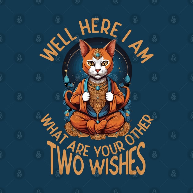 Well Here I Am, What are Your Next Two Wishes by Blended Designs