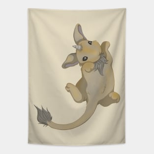 Rolling Bunnicorn Tapestry