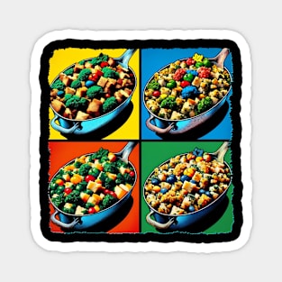 Stuffing Pop Art - Festive Meal Magnet