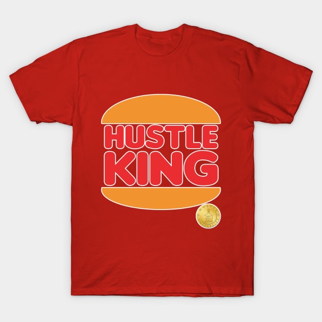 Hustle King No Regrets Red Rose Mens T-Shirte 4XL