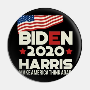 Joe Biden Kamala Harris 2020 Election Democrat Liberal Pin