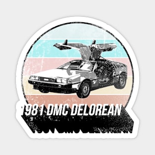 1981  DMC DeLorean Magnet