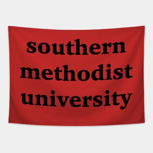 SMU Basic Font Tapestry