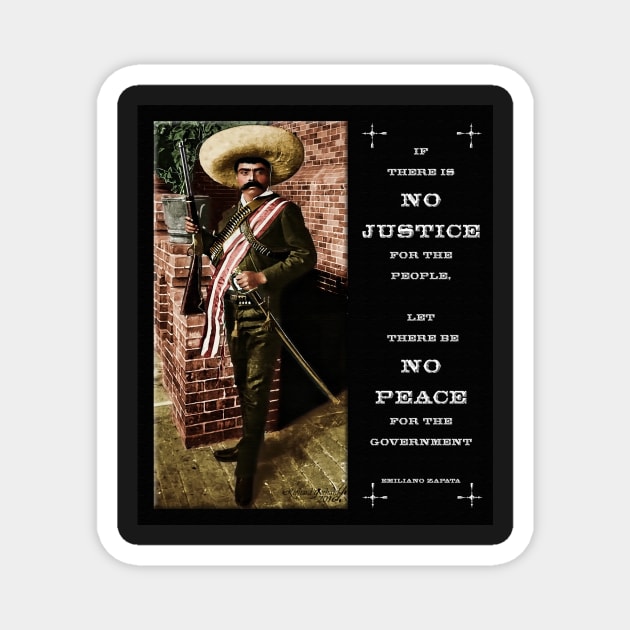 Emiliano Zapata Magnet by rgerhard