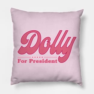 Dolly Parton for President Election Pillow