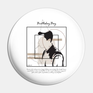 Birthday boy version 9 Pin