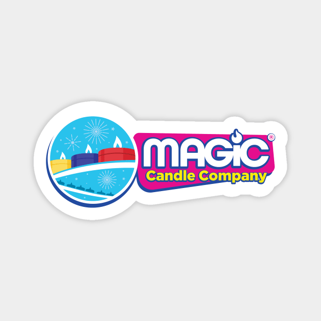 Magic Candle Company Logo 2 Magnet by MagicCandleCompany