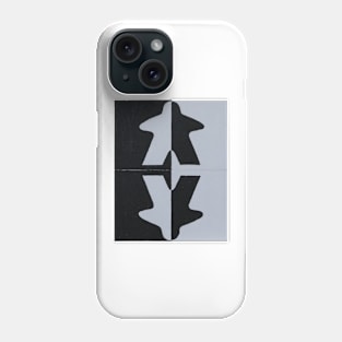 Black and White Mirror Meeps Phone Case