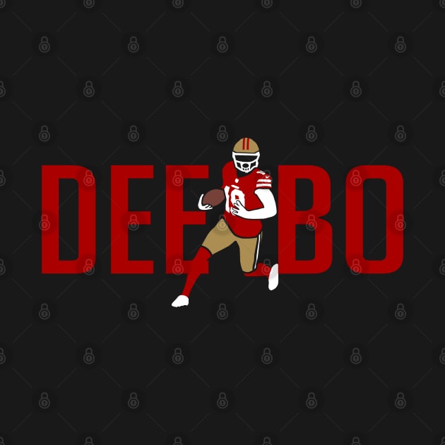 Deebo, San Francisco Niner Gang, Football Art by FanSwagUnltd