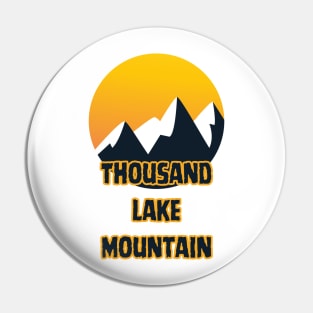 Thousand Lake Mountain Pin