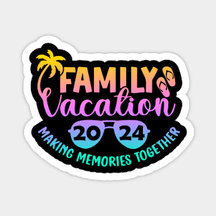 Family Vacation Travel Cruising Together 2024 Family Cruise Magnet